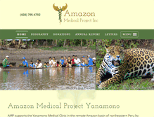 Tablet Screenshot of amazonmedical.org